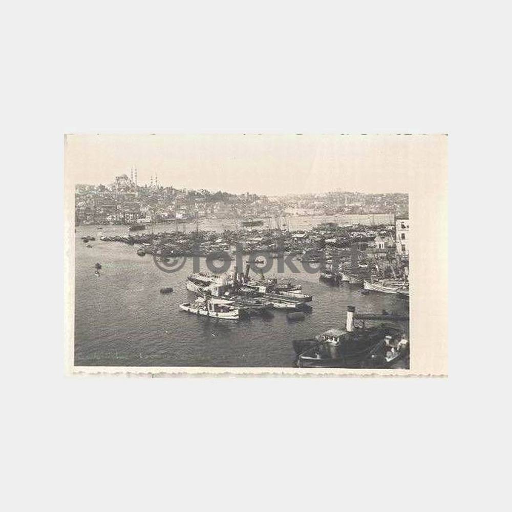 İstanbul Haliç ve Gemiler Fotokart