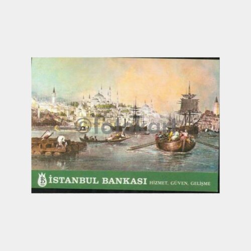 1970 İstanbul Bankası İkramiye Kartı