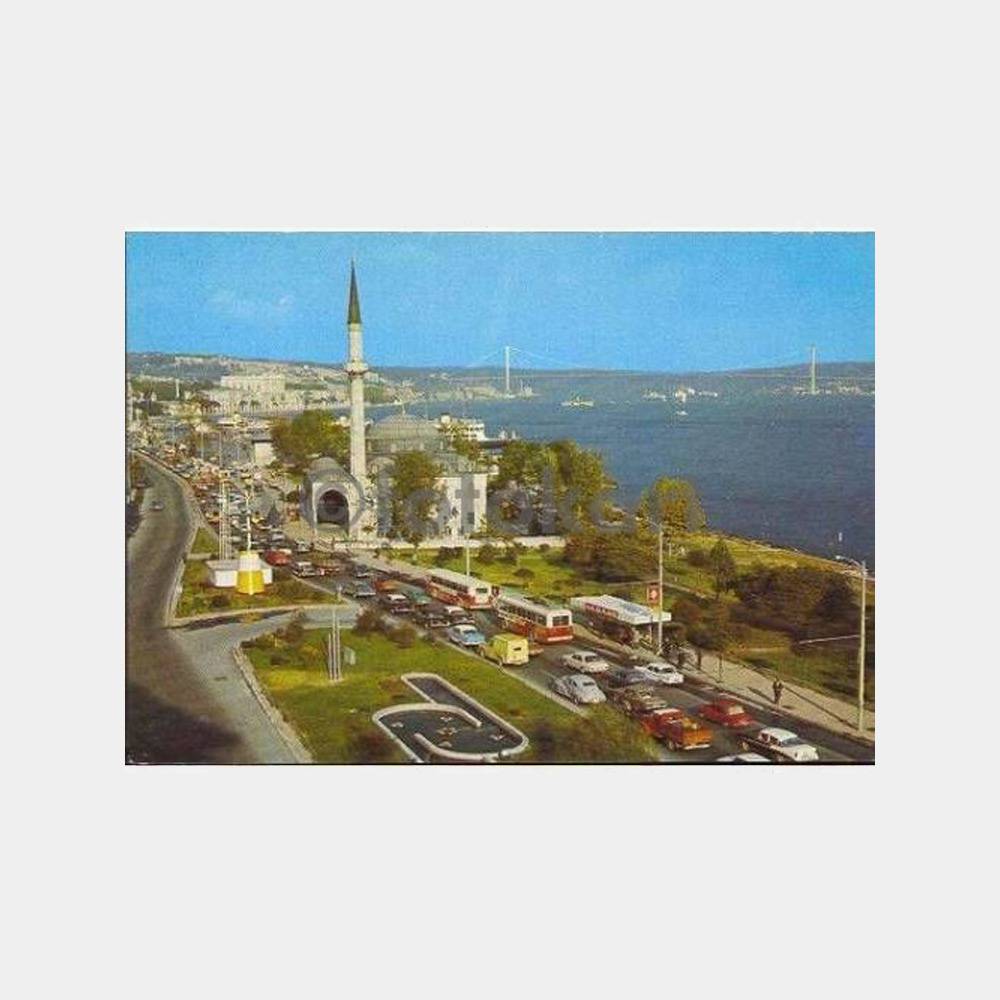 Fındıklı Kabataş İstanbul Kartpostal