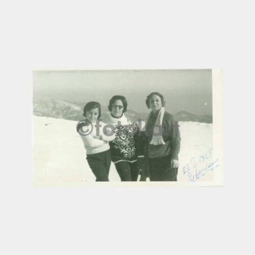 1967 İskenderun Kar Kış Konulu Fotoğraf