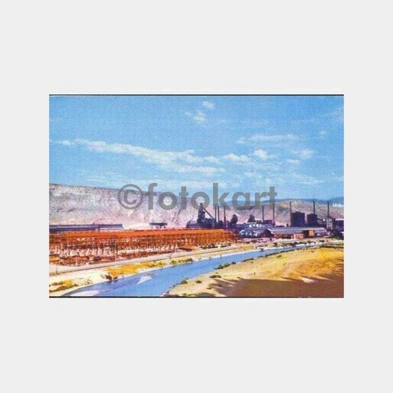 Karabük Demir Çelik Fabrikası Kartpostal