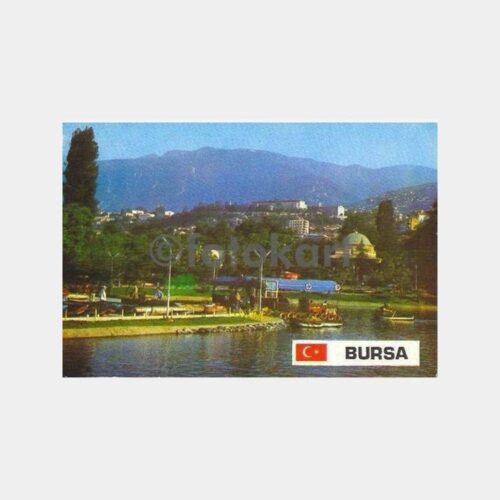 Bursa Kültürpark Gölü Kartpostal