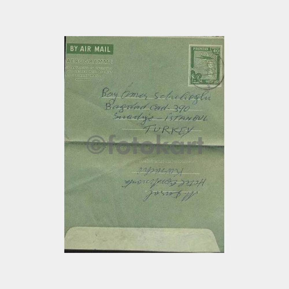 1964 Pakistan Uçak Hava Mektubu