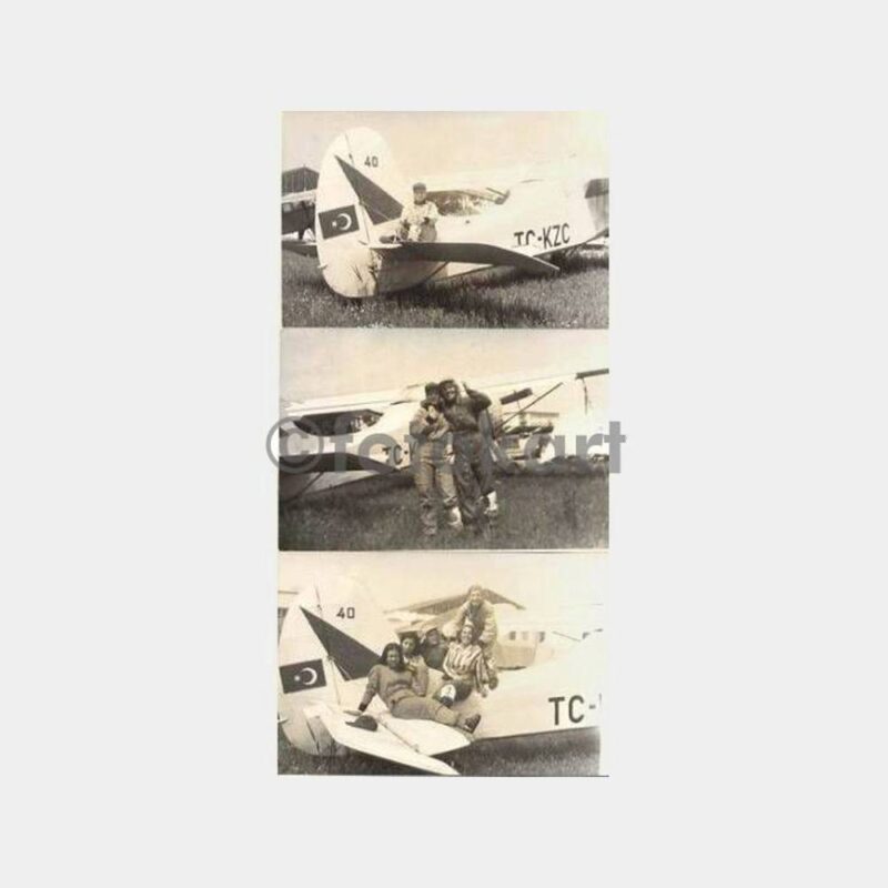 Planör Uçak Kursu 3 Adet Fotoğraf