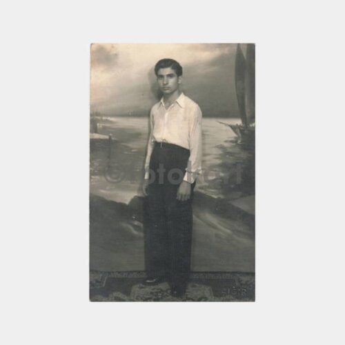 1943 İskenderun Foto Şükrü Çığır Genç Fotoğraf