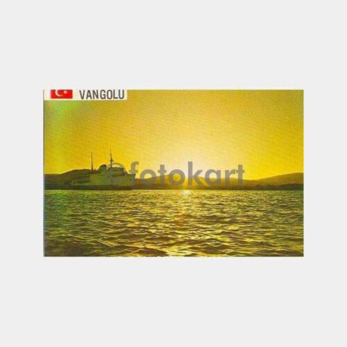 Van Gölü Feribot Kartpostal