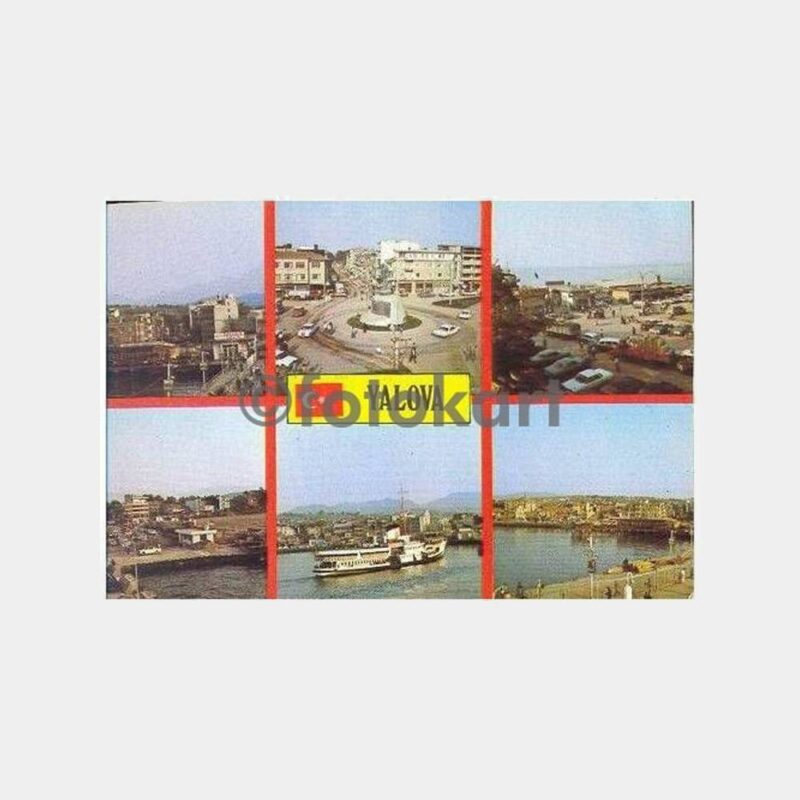 Yalova 6 Muhtelif Görünüş Kartpostal