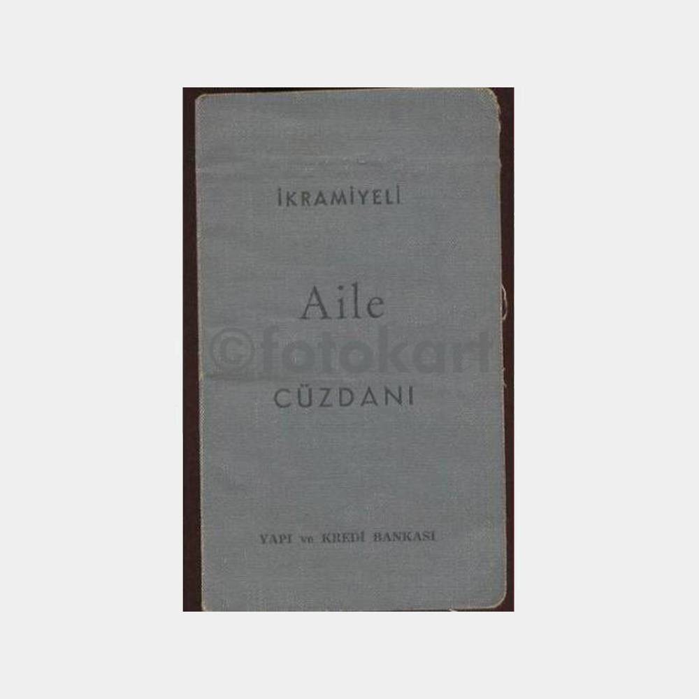 1959 Yapı Kredi İkramiyeli Hesap Cüzdanı