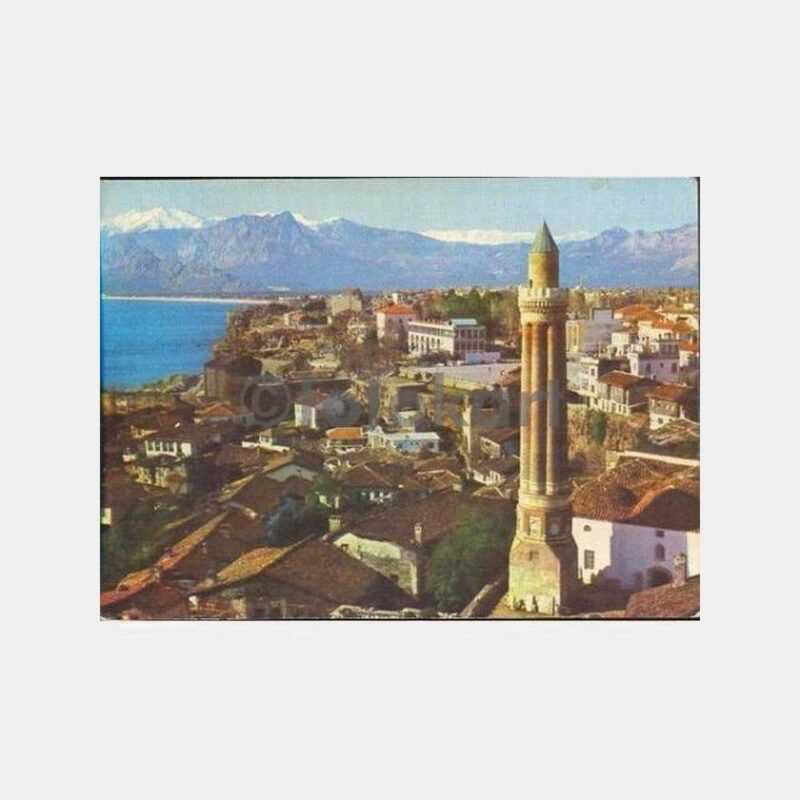 Antalya Yivli Minare Kartpostal