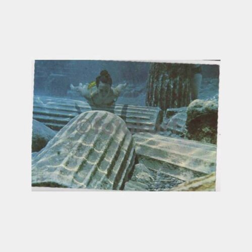 Denizli Hierapolis Antik Havuz Görünüş Kartpostal