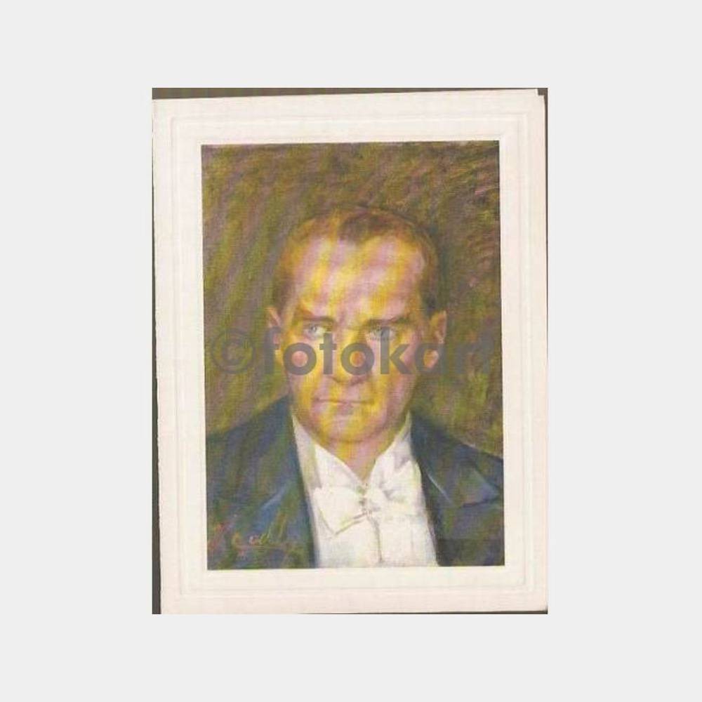 Atatürk Tablo Resmi Tebrik Kartı