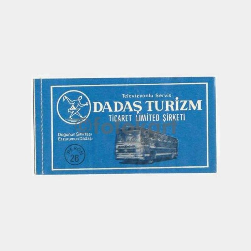 1983 Dadaş Turizm Otobüs Bileti