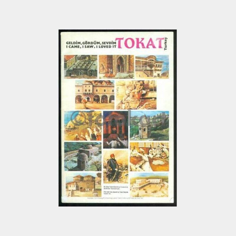 1980 Tokat Geldim Gördüm Sevdim Turistik Broşür