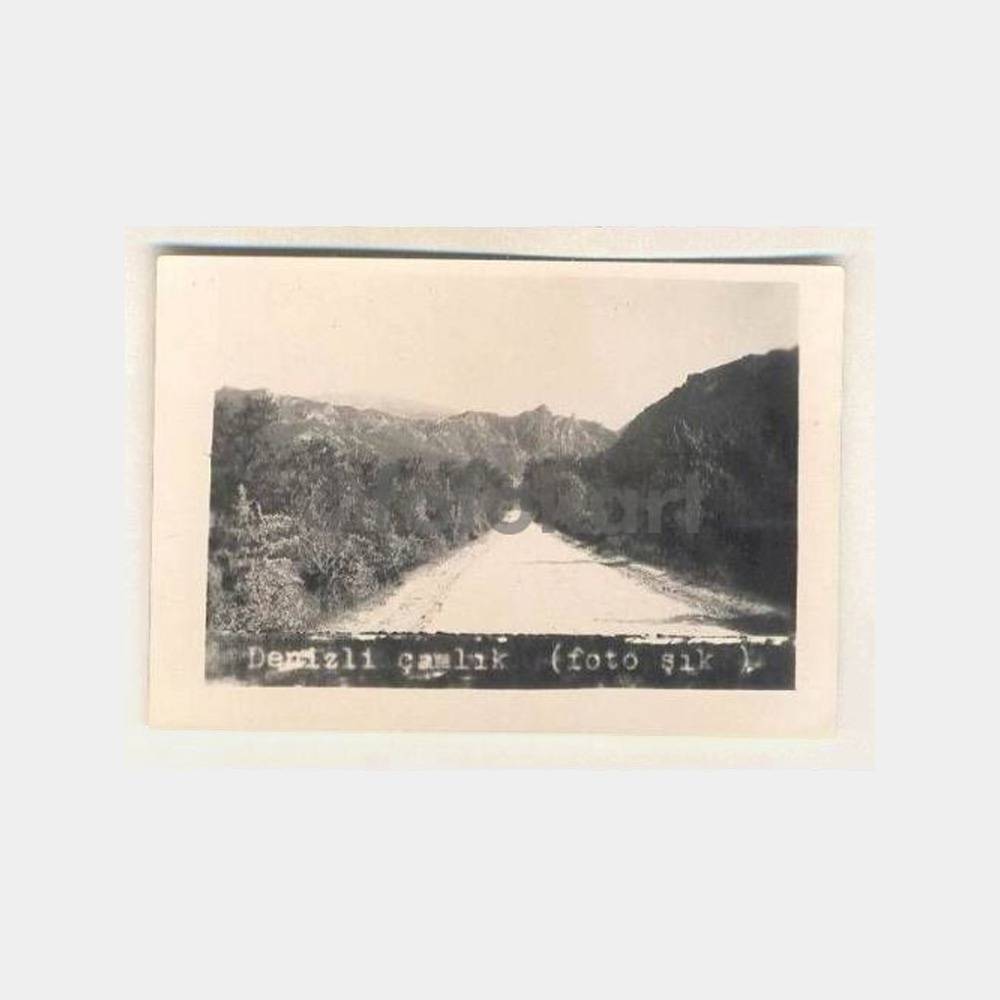 Denizli Çamlık Küçük Ebat Tebrik Fotokart