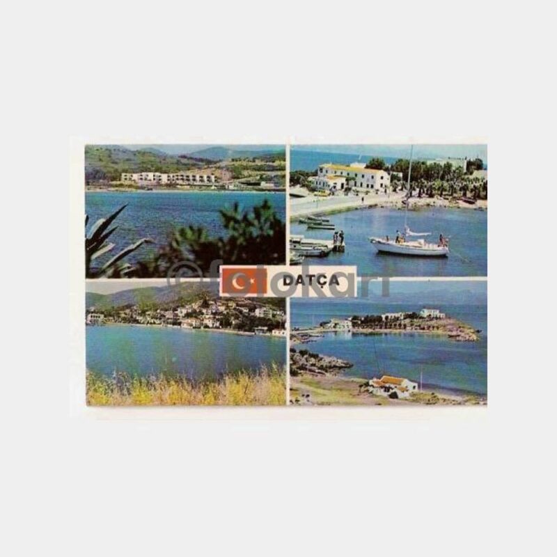 Datça Sahili 4 Görünüş Kartpostal