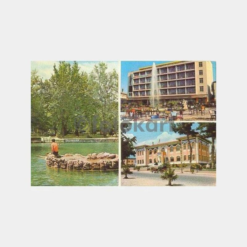 1989 Denizli 3 Görünüş Kartpostal