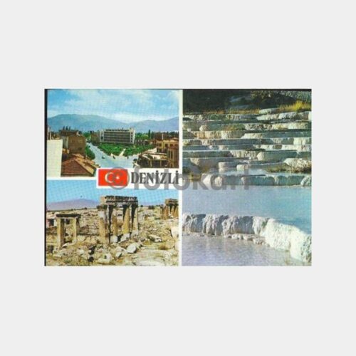 Denizli 3 Değişik Görünüş Kartpostal