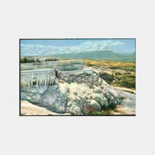 1970 Denizli Pamukkale Konulu Kartpostal