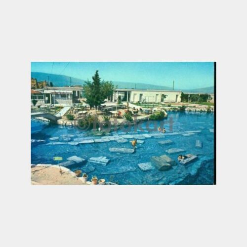 1970 Denizli Pamukkale Havuzu Kartpostal