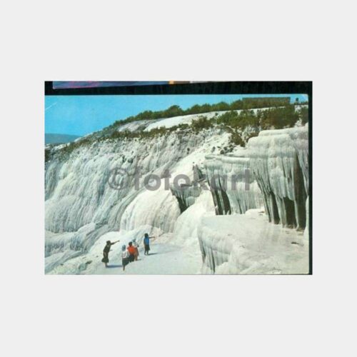 1965 Denizli Posta Damgalı Pamukkale Kartı