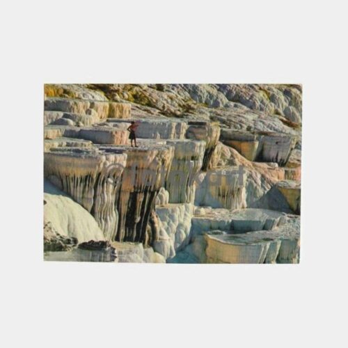 1974 Denizli Pamukkale Görünüş Kartpostal