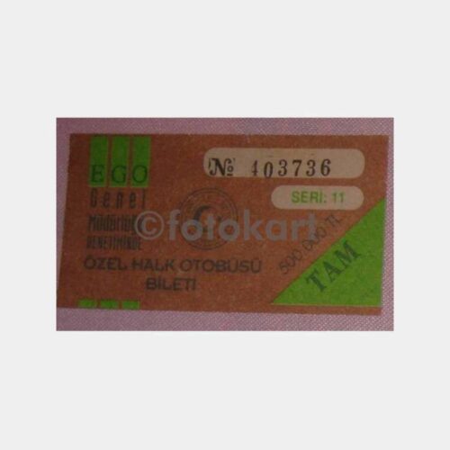 Ankara EGO Otobüs Bileti