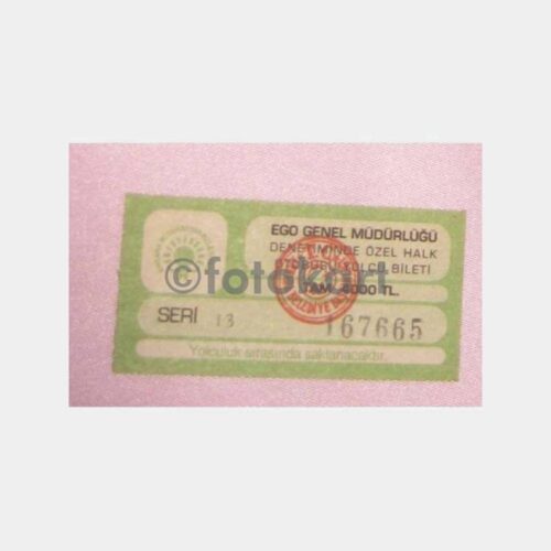 Ankara EGO Otobüs Bileti