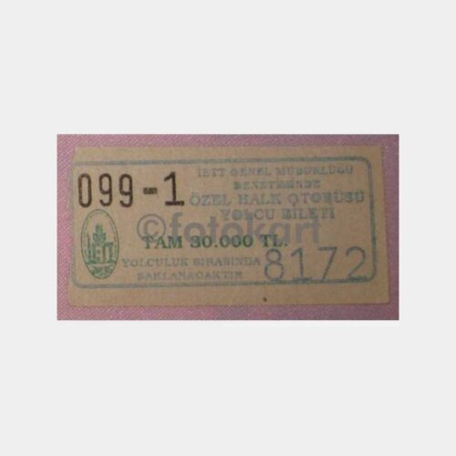 İETT İstanbul Otobüs Bileti