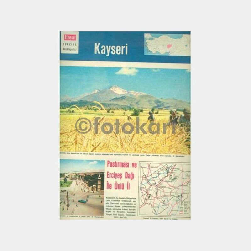 1970 Hayat Şehir İlavesi Kayseri-Denizli