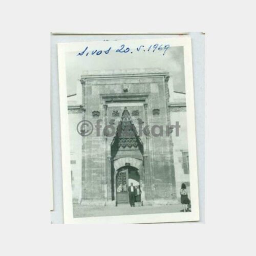 1969 Sivas Medrese Kapısı Fotoğraf