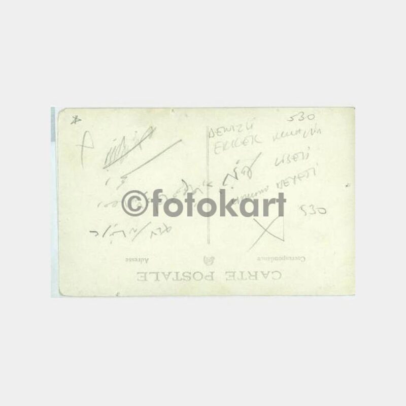 1927 Denizli Muallim Okulu Fotokart - Görsel 2