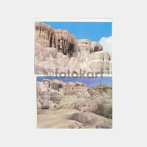 Denizli Pamukkale Konulu 2 Adet Kartpostal