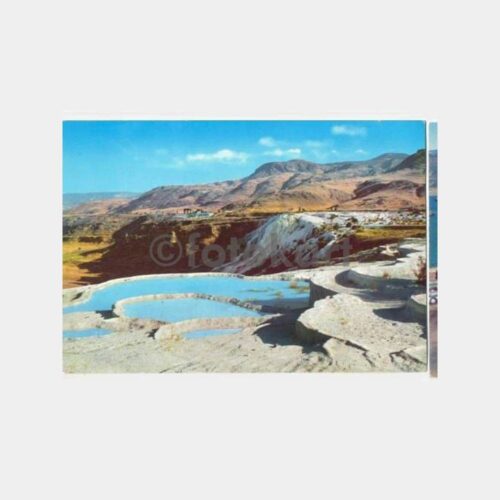 Denizli Pamukkale Değişik Görünüş Kartpostal