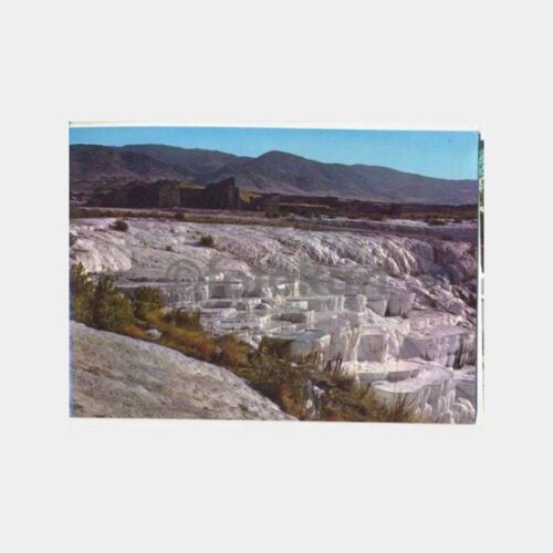 Denizli Pamukkale Görünüş Kartpostal