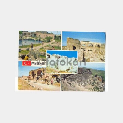 Denizli Pamukkale Değişik Görünüşler Kartpostal