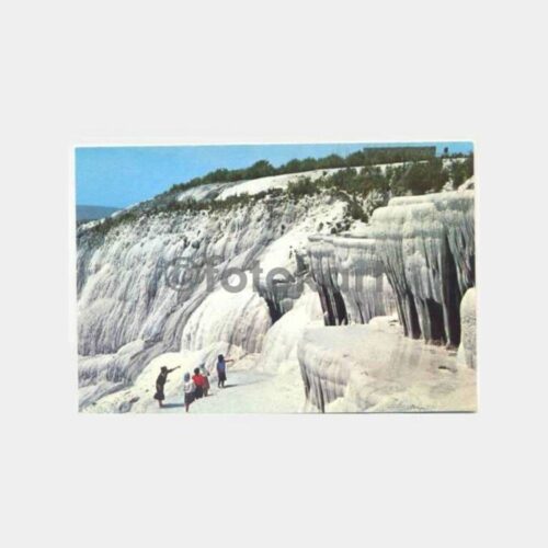 Denizli Pamukkale Görünüş Kartpostal