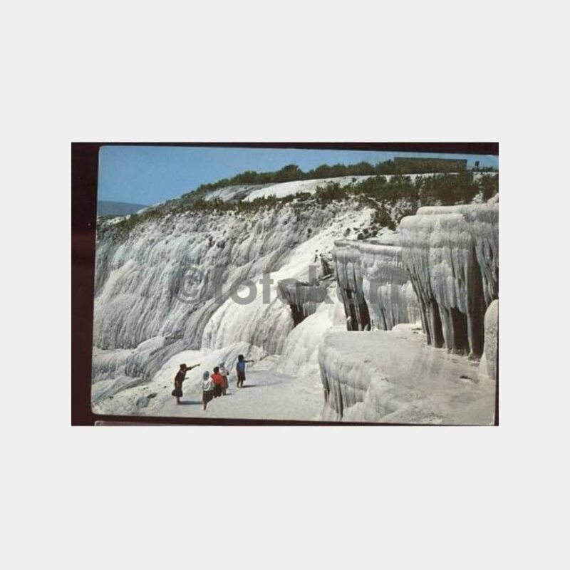 1965 Denizli Pamukkale Görünüş Kartpostal