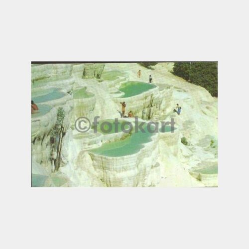 1970 Denizli Pamukkale Görünüş Kartpostal