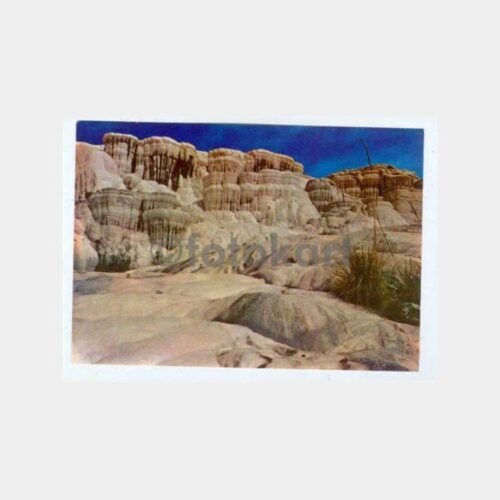 1970 Denizli Pamukkale Görünüş Kartpostal