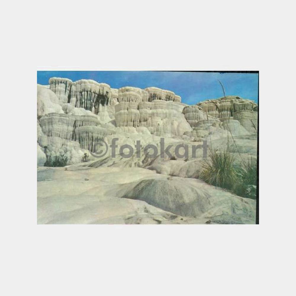 1975 Denizli Pamukkale Görünüş Kartpostal