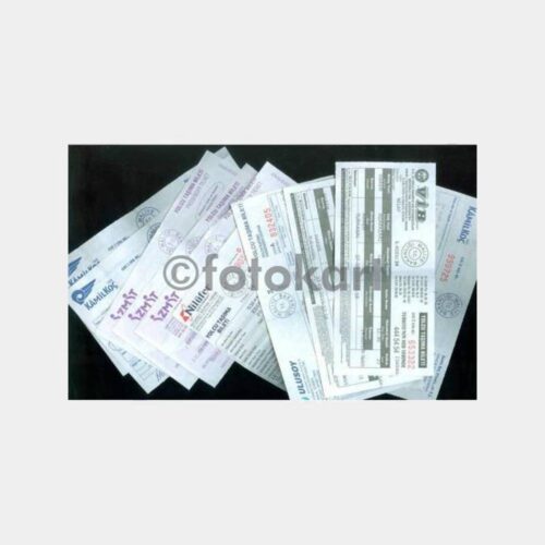 Eski Şehirlerarası 10 Adet Otobüs Bileti