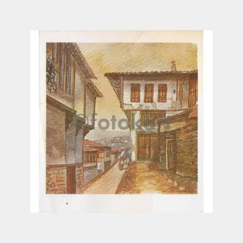 1978 Şermin Bezmen Safranbolu Evleri Sergi Davetiyesi