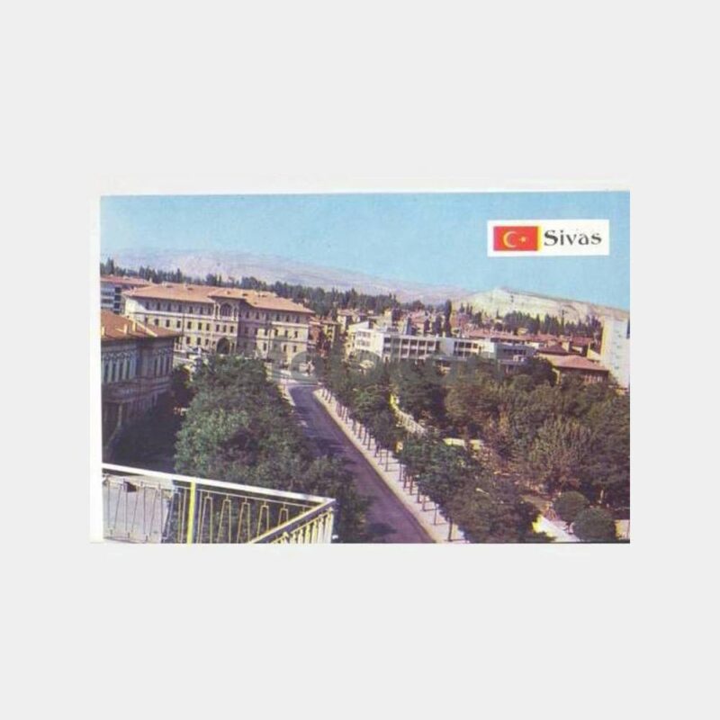 Sivas Genel Görünüm Kartpostal