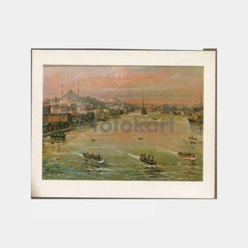 Türk Ressamlar Tablo Tebrik Kartı