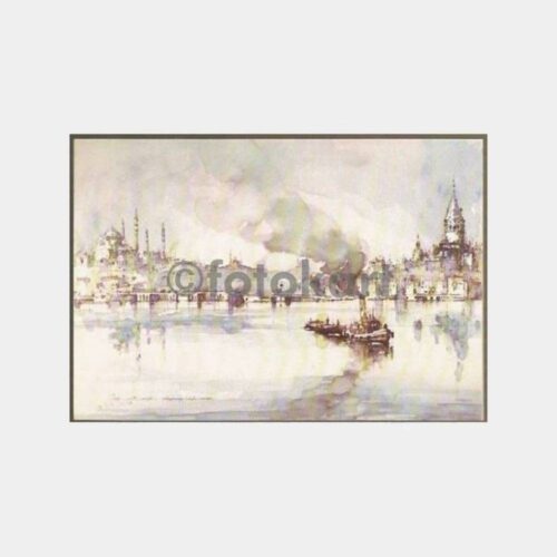 Türk Ressamlar Tablo Tebrik Kartı