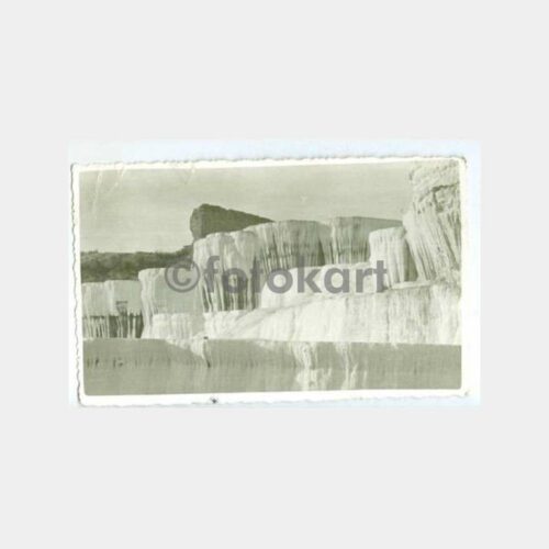 1960 Denizli Pamukkale Traverten Fotoğraf