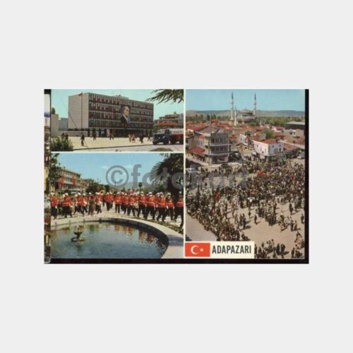 Adapazarı 3 Değişik Görünüş Kartpostal
