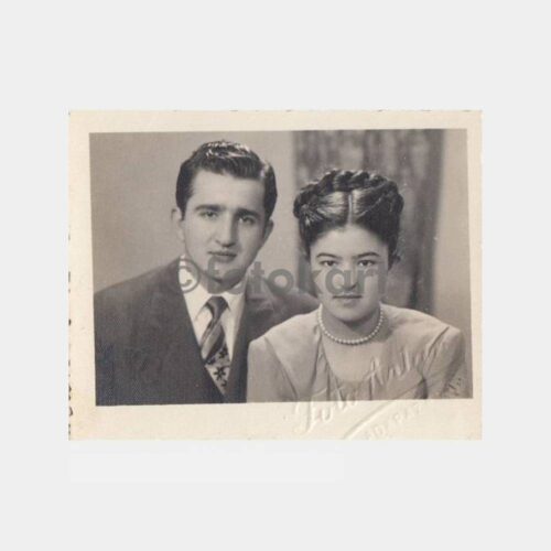 1951 Adapazarı Aile Konulu 2 Adet Fotoğraf