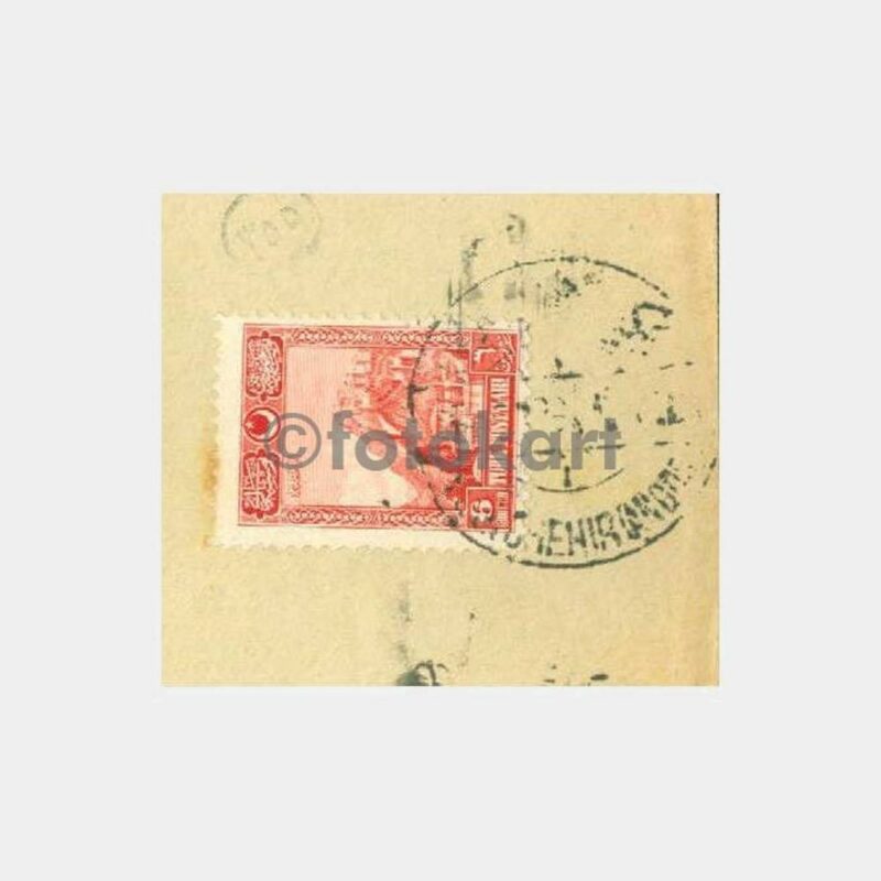 1928 Akşehir Ankara Varışlı Damgalı Zarf - Görsel 3