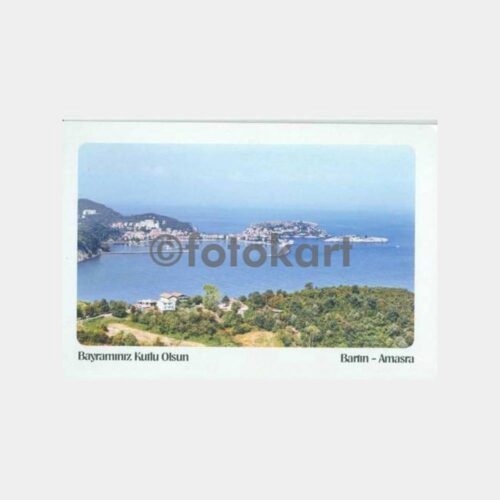 2000 Amasra Genel Görünüş Kartpostal